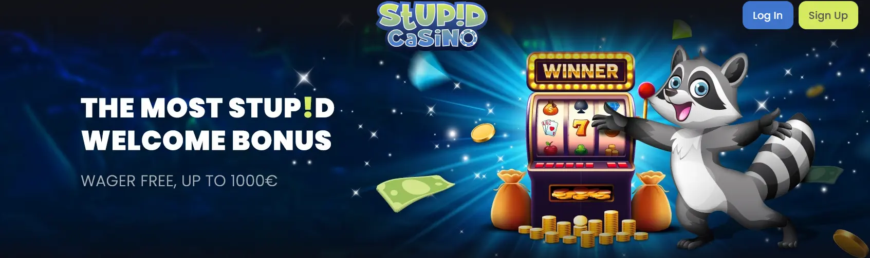 Stupid casino welcome bonus