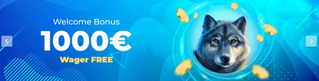 wolfy casino welcome bonus