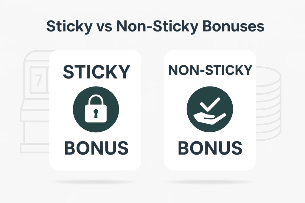 Sticky vs Non Sticky bonus header